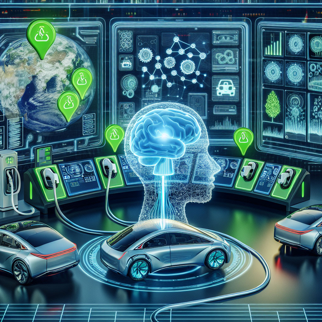 Optimizing EV Charging Networks with AI and Machine Learning