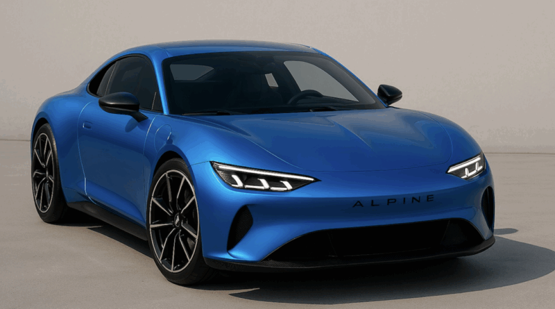 Alpine A110 EV Unveiled A Lightweight, High-Performance Electric Sports Car
