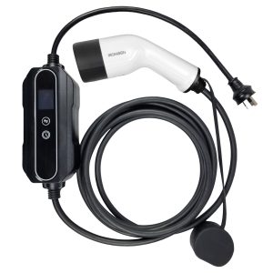 INCHARGEx Essential Portable EV Charger 10A | 3Pin | 2kW | Type 2 | 5m Max Power Adjustable Fit Tesla BYD MG EV 3 Pin Australia Plug to Type 2